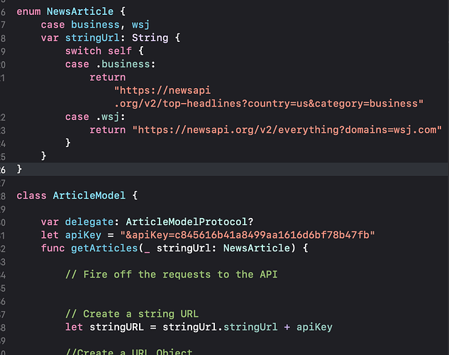 US business and WSJ enum