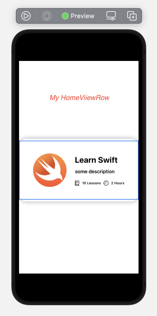 Swift Foundations UI: Mod 5, lesson 4 preview problem - App Development -  CodeCrew Community